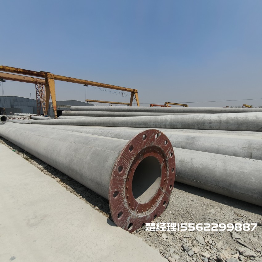 南阳12米无拉线电杆